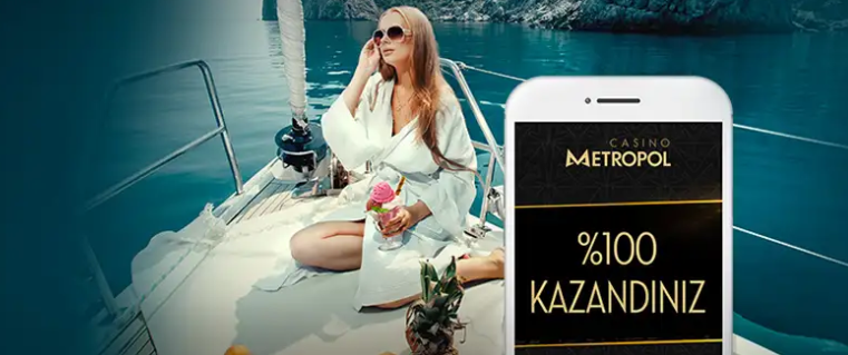 %100 Para Yatırma Bonusu CasinoMetropol'de